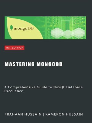 cover image of Mastering MongoDB